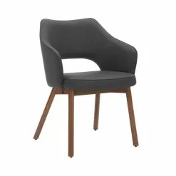 Elements Karin Chair Black PU -Dunelm Sales Store 30778792 alt03