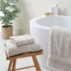 Dunelm So Soft Silver Towel