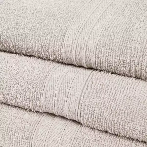 Dunelm So Soft Silver Towel 2 Dunelm So Soft Silver Towel - Image 2