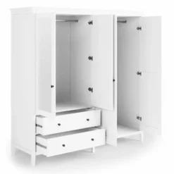 Dunelm Lynton 4 Door Wardrobe White -Dunelm Sales Store 30780266 alt04