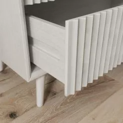 Dunelm Neena 3 Drawer Chest, White Wash Acacia Wood -Dunelm Sales Store 30781307 alt03