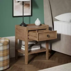 Dunelm Portland 1 Drawer Bedside -Dunelm Sales Store 30781893 alt02