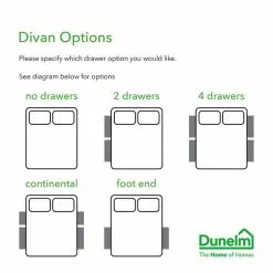 Dunelm Luxury Teddy Divan Base -Dunelm Sales Store 30786668 alt06