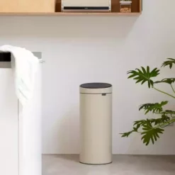 Brabantia Touch Bin New 30L Soft Beige -Dunelm Sales Store 30788089 alt03