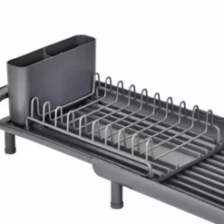 Dunelm Compact Extendable Dish Drainer Grey -Dunelm Sales Store 30789691 alt02