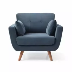 Kyoto Bobby Armchair Ink -Dunelm Sales Store 30790744 alt02
