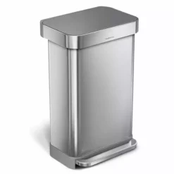 Simplehuman 45 Litre Liner Pocket Bin With Plastic Lid