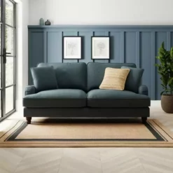 Dunelm Beatrice Chunky Soft Chenille 3 Seater Sofa