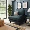 Dunelm Beatrice Chunky Soft Chenille Armchair