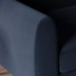 Dunelm Crombie Velvet 2 Seater Sofa In A Box Luxe Navy -Dunelm Sales Store 30792488 alt05