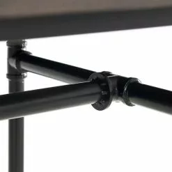 Julian Bowen Carnegie Rectangular Dining Table Mocha Elm 6 Julian Bowen Carnegie Rectangular Dining Table Mocha Elm -Dunelm Sales Store 30794170 alt02