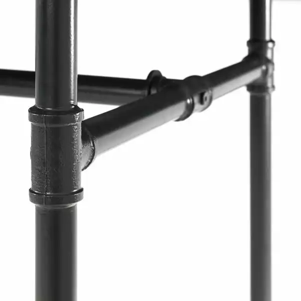 Julian Bowen Carnegie Rectangular Dining Table Mocha Elm 4 Julian Bowen Carnegie Rectangular Dining Table Mocha Elm - Image 4