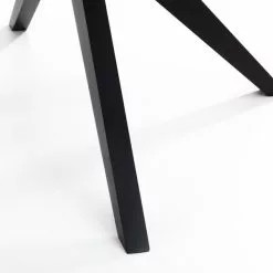 Julian Bowen Hayden Round Glass Dining Table -Dunelm Sales Store 30794260 alt03