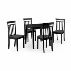 Julian Bowen Rufford Square Extendable Dining Set With 4 Coast Chairs -Dunelm Sales Store 30794357 alt02