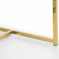 Julian Bowen Scala Rectangular Dining Table Gold 10 Julian Bowen Scala Rectangular Dining Table Gold -Dunelm Sales Store 30794359 alt04