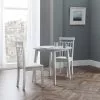 Julian Bowen Coast Drop Leaf Dining Set With 4 Coast Dining Chairs