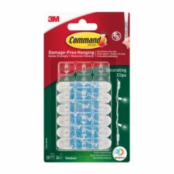 3M Command Command Outdoor Decorating Clips