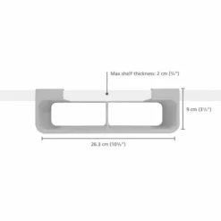 Joseph Joseph CupboardStore Film, Foil & Bag Organiser Grey 5 Joseph Joseph CupboardStore Film, Foil & Bag Organiser Grey -Dunelm Sales Store 30797295 alt02