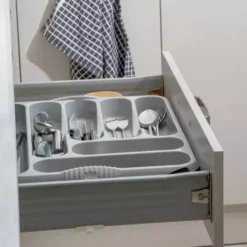 Wham Upcycled Large Grey Cutlery Tray -Dunelm Sales Store 30798482 alt02