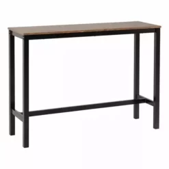 Seconique Athens Acacia Effect Breakfast Bar Set -Dunelm Sales Store 30799063 alt03