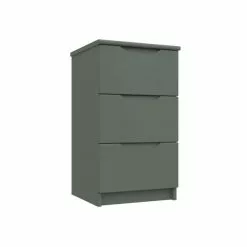 One Call Furniture Legato 3 Drawer Bedside Table