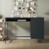 Dunelm Erna Storage Desk Grey