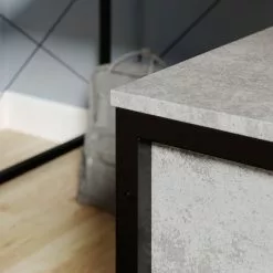 Dunelm Edwin Storage Desk Grey -Dunelm Sales Store 30800835 alt03