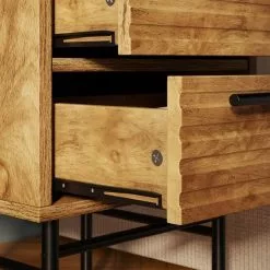 Dunelm Bryant 2 Drawer Bedside -Dunelm Sales Store 30801932 alt03