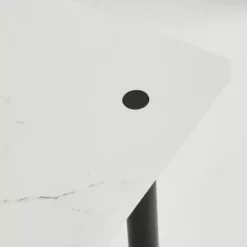 Dunelm Aiko Console Table With 2 LED Lights Black And Faux Marble -Dunelm Sales Store 30802419 alt02