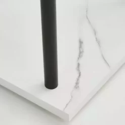 Dunelm Aiko Console Table With 2 LED Lights Black And Faux Marble -Dunelm Sales Store 30802419 alt03