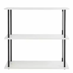 Dunelm Aiko Console Table With 2 LED Lights Black And Faux Marble -Dunelm Sales Store 30802419 alt04