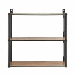 Dunelm Fulton Wall Unit With LED Lights Rustic Pine -Dunelm Sales Store 30802441 alt04