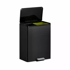 EKO Essential 20/20 Litre Recycler Steel Bin -Dunelm Sales Store 30802508 alt04