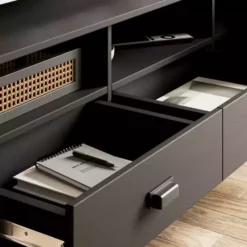 Dunelm Fulton Black Extra Wide TV Unit -Dunelm Sales Store 30803125 alt02