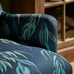 Dunelm Marlow Wing Chair Kingfisher Print -Dunelm Sales Store 30804991 alt03