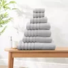 Dunelm Ultimate Towel Soft Grey