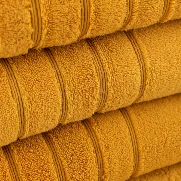 Dunelm Ultimate Towel Ochre 4 Dunelm Ultimate Towel Ochre - Image 4