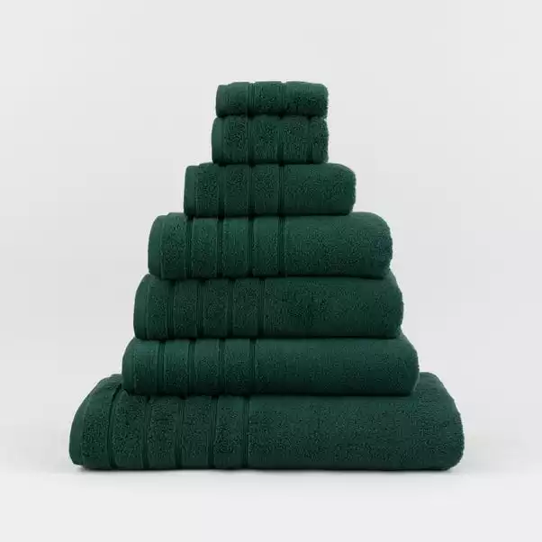 Dunelm Ultimate Towel Bottle Green 2 Dunelm Ultimate Towel Bottle Green - Image 2