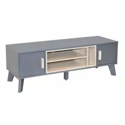Loma Living Cobalt TV Unit Grey -Dunelm Sales Store 30808714 alt02