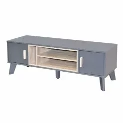 Loma Living Cobalt TV Unit Grey -Dunelm Sales Store 30808714 alt03