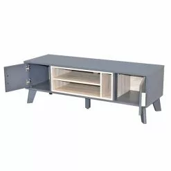 Loma Living Cobalt TV Unit Grey -Dunelm Sales Store 30808714 alt04