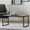 Cedar & Sage Indio Coffee Table, Light Wood