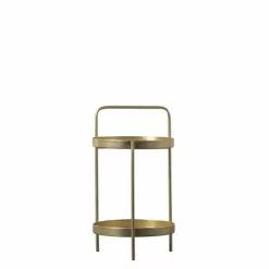 Cedar & Sage Bath Side Table, Iron -Dunelm Sales Store 30810792 alt02