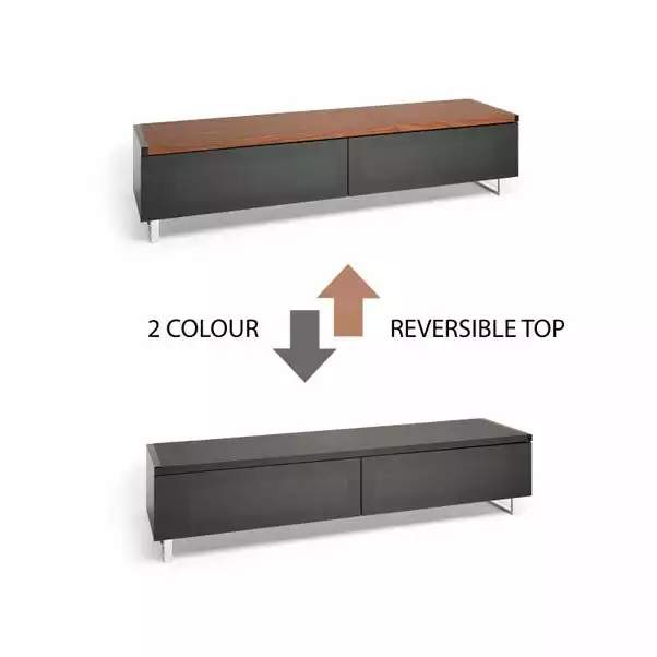 AVF Panorama Reversible Top Wide TV Stand, 160cm 3 AVF Panorama Reversible Top Wide TV Stand, 160cm - Image 3
