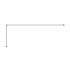 Croydex L-Shaped Extendable Shower Rail -Dunelm Sales Store 30814781 alt03