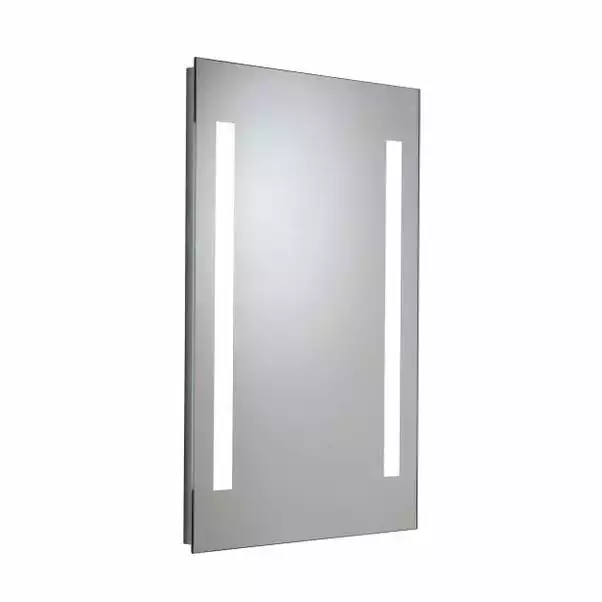 Croydex Thorton Battery Operated Light-Up Mirror, 40x60cm 3 Croydex Thorton Battery Operated Light-Up Mirror, 40x60cm - Image 3