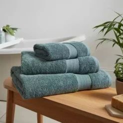 Dunelm Mineral Hotel Luxury Organic Cotton Towel