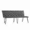 Kettle Sebastian Studded Back 140cm Bench