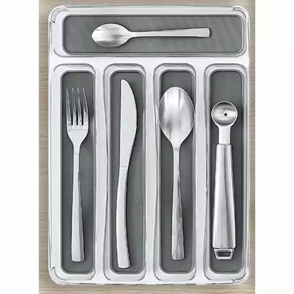 5 Compartment Cutlery Organiser 1 5 Compartment Cutlery Organiser