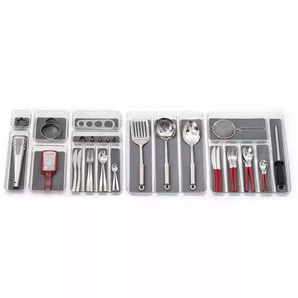 5 Compartment Cutlery Organiser 4 5 Compartment Cutlery Organiser - Image 4